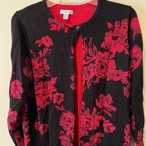 Croft & Barrow Deep Red Women's Sweater